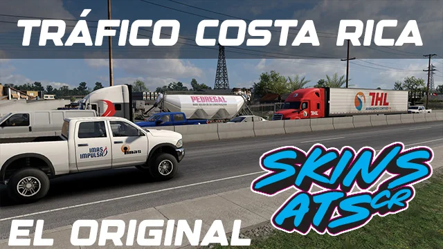 Tráfico Costa Rica – El Original para American Truck Simulator