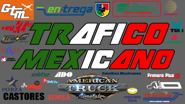 Tráfico Mexicano (Teotitaco) para American Truck Simulator