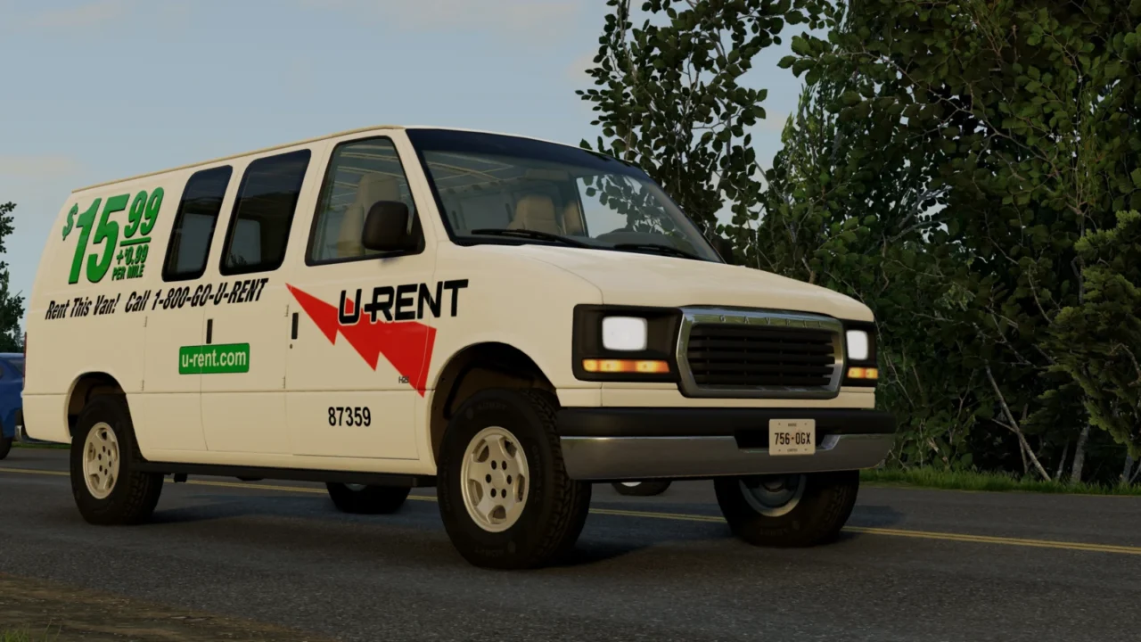 U-Rent Skin Pack for BeamNG.drive