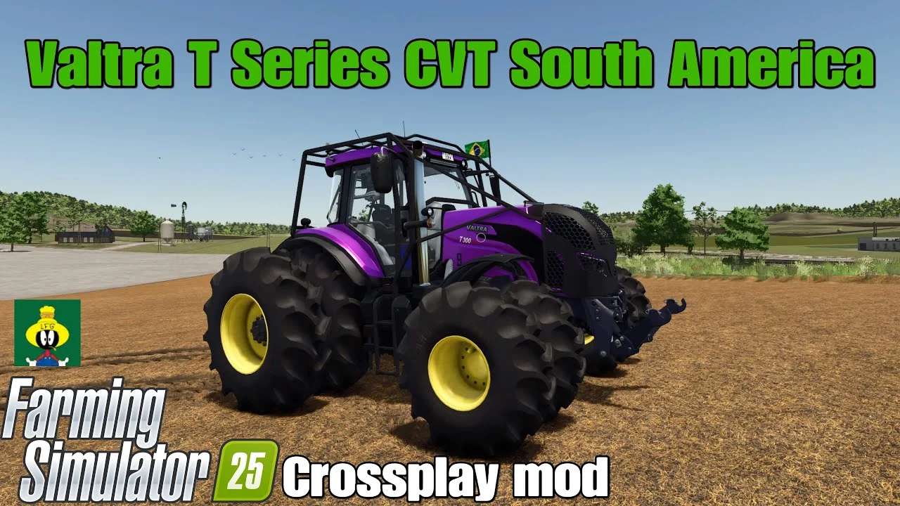 Valtra T Series CVT South America for Farming Simulator 25