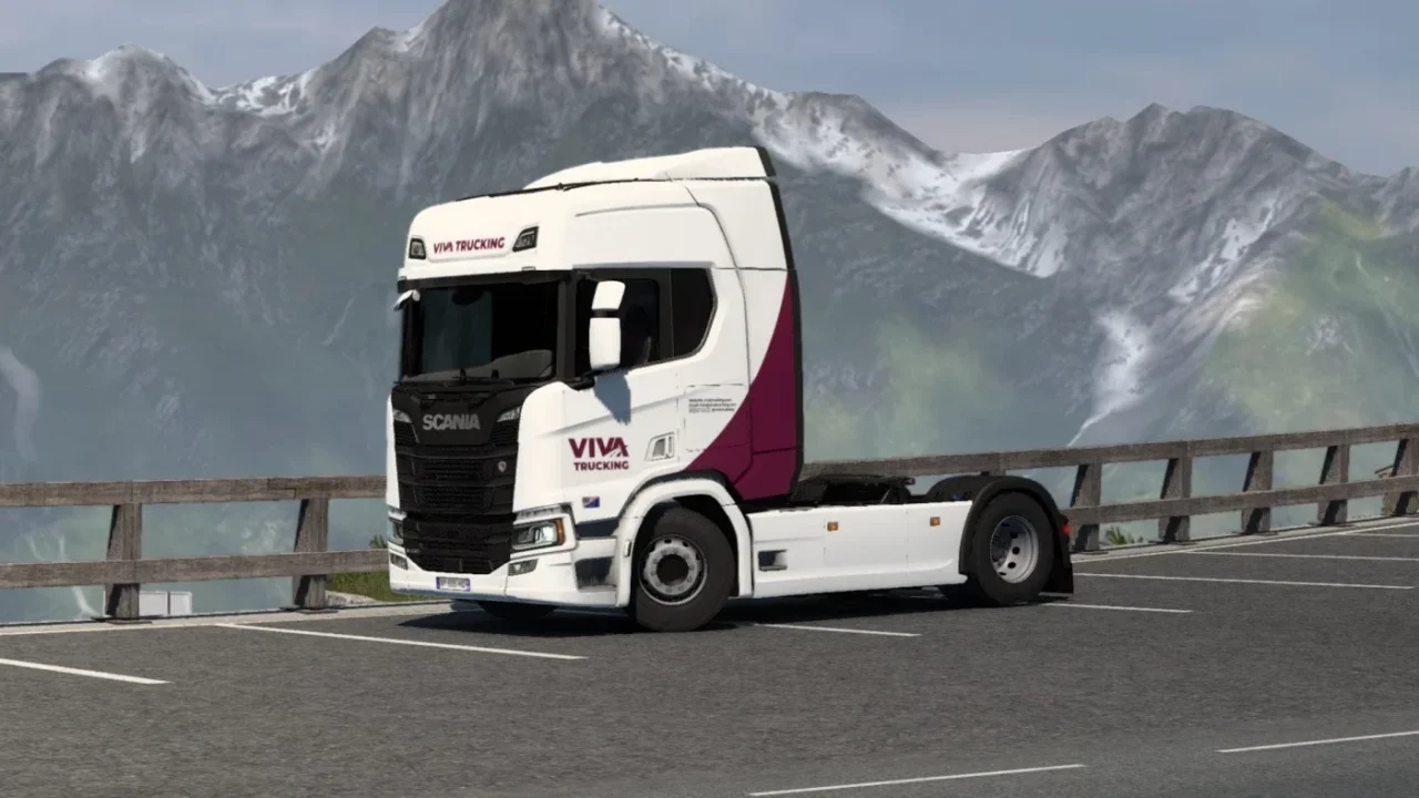 Viva Trucking ETS2 Company Truck Paint Jobs for Euro Truck Simulator 2