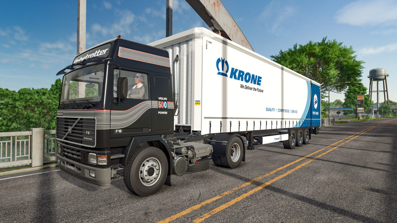 Volvo F16 Globetrotter para Farming Simulator 25
