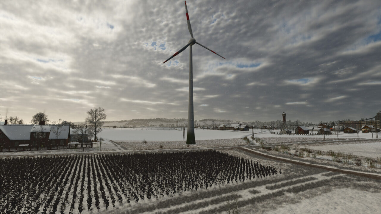 Wind Turbine Package para Farming Simulator 25