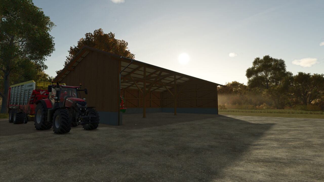 Wood Shelter Set para Farming Simulator 25